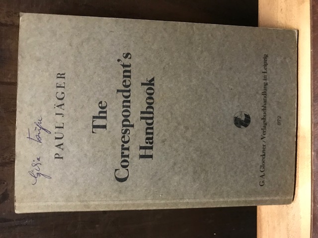 The Correspondence Handbook 