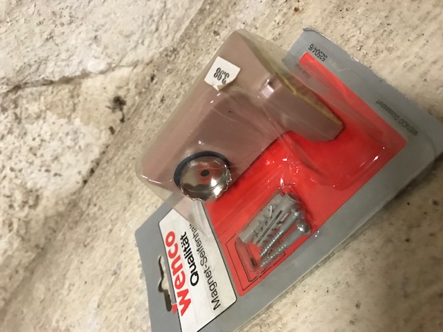 Vintage WENCO Magnet Seifenhalter 